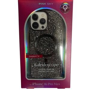 Kaleidoscope crystal snap on Protective Case iPhone 16 Pro Max NEW